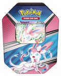 Pokémon TCG: V Heroes Tin Sylveon (1 Foil Card & 4 Booster Packs)