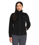 The North Face Women s Osito Full Zip Fleece Jacket, TNF Black, Large