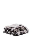 Eddie Bauer - Throw Blanket, Reversible Sherpa Fleece Bedding, Home Decor for All Seasons (Edgewood Khaki, Throw)