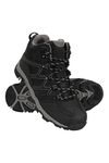 Mountain Warehouse Oscar Kids Hiking Boots - for Girls & Boys Jet Black Kids Shoe Size 2 US