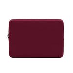 RAINYEAR 14 Inch Laptop Sleeve Protective Case Soft Lining Padded Zipper Cover Carrying Bag Compatible with 15" Macbook Air M2 2023 A2941 14" Notebook Computer Tablet Ultrabook Chromebook(Red)