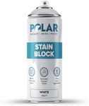 Polar Stain Block Wall & Ceiling Primer Spray, White 400 ml - Ideal for Interior Wood, Walls & Ceilings - Prevent & Permanently Cover Stains & Watermarks from Resurfacing (Pack of 1)