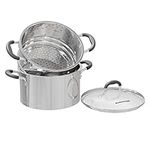 SUNHOUSE Steamer Pot for Cooking 8-