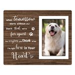 Dog Memorial Gifts, Bereavement Gifts for Loss of Pet Cat Dog - Pet Memorial Picture Frame for 4x6 Photos - Loss of Dog Sympathy Gift, Pet Passing Away or Loss Gifts