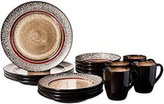 American Atelier 16-Piece Markham Square Dinnerware Set