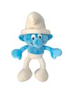 HOPPYZ Cuddly Comfort: Soft Toy for All Ages - Plush Teddy Bear, Bunny, and More(Smurf-Blue white-15cm_15cm)