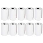 10 Roll Thermal Paper, Black on White, Thermal Printer Paper for Bluetooth Pocket Printer, 6M Length for Each Roll, Width: 5.5cm