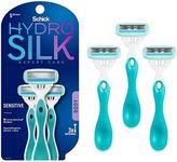 HYDRO SILK Schick Hydro Silk Womens Disposable Razor, Pack of 3 Disposable Razors