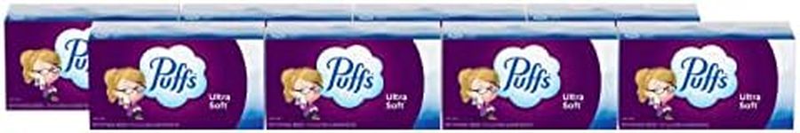 SAMERIVER fwefwseUltra Soft Non-Lotion Facial Tissues, 8 Family Boxes, 120 Tissues Per Box (960 Tissues Total)