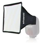 Polaroid Universal Studio Soft Box Flash Diffuser (7" x 6" Screen) for The Nikon Speedlight SB-400, SB-600, SB-700, SB-900, SB-910 Flashes