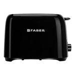 Faber FT 900W BK 900-Watt 2-Slice Pop-up Toaster (Black)