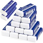 30 Pack White Erasers, Premium Pencil Erasers for Kids, Teachers, Artists - Eraser Bulk Classroom Set, School & Office Supplies(5 x 2.0 x 1.0 cm)