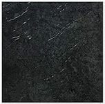 DIVCHI Dark Slate Grey self-Adhesive Vinyl Floor Tiles (Pack of 20 Tiles)