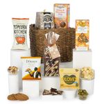 Virginia Hayward Christmas Hamper, Wheat and Gluten Free Goodies - Hampers & Gourmet Gifts Delicious Festive Treats and Nibbles Including Chocolates and Panettone - Luxurious Christmas Presents