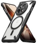 Ringke Fusion-X Magnetic Compatible with OnePlus 13 Case Cover [Strong Magnet] Military-Grade Protection Advanced Protection TPU Bumper OnePlus 13 Back Cover - Black
