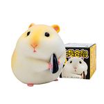 BEEMAI Flocking Greedy Hamster Series Hot Toy Bulk Random Collectible Model Cute Figure Creative Birthday Gift Desktop Ornament(1PC)