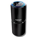 Nebelr Car Air Purifier Ionizer - 10 Million Negative Ions - Kills 99.9% Viruses - Removes PM2.5 - Dust - Portable - Designed in Japan - Gen 2 - TYPE C - 2024 (Black JET)