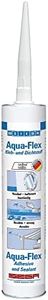 WEICON Aqua-Flex | Waterproof Sealant & Adhesive for Underwater Use | 10.5 oz Cartridge | Bonds Wet Surfaces | Flexible & Paintable (White, 10.5oz)