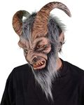 Zagone Studios Men's Krampus Mask, Gray, One Size