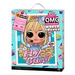 LOL Surprise OMG World Travel Fashion Doll - FLY GURL - With 15 Surprises Including Outfit, Shoes, Travel Accessories, & More - Reusable Packaging Playset - Collectable - For Boys & Girls Age 4+