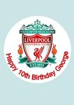 Customisable Liverpool Football Cak