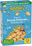 Annie's Organic Birthday Cake Bunny Graham Snacks, 7.5 oz