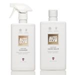 Autoglym Leather Cleaner & Conditioner Complete Care Kit **COMES COMPLETE WITH 2x MICROFIBRE CLEANING TOWELS & 2x APPLICATOR PADS**