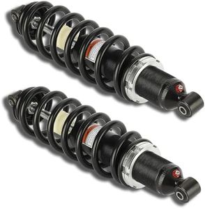 Caiman ATV Rear Left Right Shock Absorber Compatible with 2005-2014 Polaris Ranger 500 2X4 and 4X4 XP 700 4X4 800 4X4 Crew 800 4X4 XP 800 4X4 7042333 7043491 2 pcs