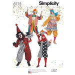 Simplicity Patterns US8773A Costumes, A (XS-S-M-L-XL)