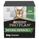 PRO PLAN Cat Natural Defences Supplement | Immune health support, immune system, antibody production | with postbiotics | Adult and Senior cats | Powder 60 g​