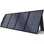 Togo POWER 120W 18V Portable Solar Panel for Jackery/ECOFLOW/BLUETTI/Anker Power Station, IP65 Waterproof Foldable Solar Panel with USB QC3.0 and USB-C for Phones Tablets, Camping, RV, Off Grid