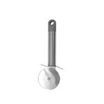 Fackelmann MODE Pizza Cutter, Pizza Wheel, Slicer, With Hanging Loop, Stainless Steel, 19.5x7x2cm, Grey & Silver