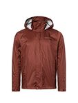 MARMOT Men's Precip Eco Jacket | Lightweight, Waterproof Jacket for Men, Ideal for Hiking, Jogging, and Camping, 100% Recycled, Whiskey Brown, XX-Large