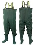 Bison HEAVY DUTY PVC/NYLON CHEST WADERS SIZE 11