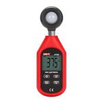 UNI-T Hygrometer UT383 Mini Light Meters with Certificates: CE, UKCA 200,000 LUX Digital Luxmeter Luminance Lux Fc Test Max Min Illuminometers Photometer