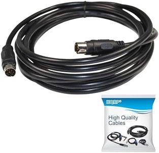 HQRP 9-pin Male to 9-pin Male (M/M) Audio Input Cable Works with Bose 302580-1001 Replacement Lifestyle 135 235 48 T10 V20 ; CineMate 130 ; SoundTouch 130 Plus HQRP Coaster