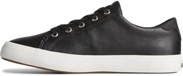 Sperry Women's Sandy LTT Sneaker, Black, 8.5 M US