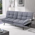Hcore Convertible Futon Sofa Bed,Gr