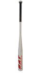 Optimus® 32" Aluminium Baseball Bat with Rubber Grip Heavy Weight Baseball Bat - Silver