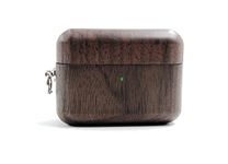 24x7 eMall Solid Wood Case Compatible with Airpods Pro Wooden Case Cover Supports Wireless Charging