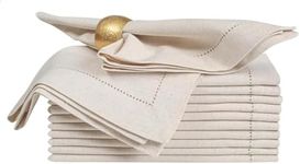 Linen Flax Cotton Cloth Dinner Napk