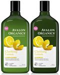 Avalon Organics Clarifying Lemon, DUO Set Shampoo + Conditioner, 11 Ounce, 1 Each