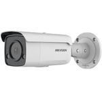 Hikvision - Outdoor PoE IP Camera Bullet 4MP 4mm ColorVu Hikvision AcuSense White Led Deep Learning - DS-2CD2T47G2-L(4mm)
