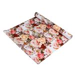 Kuber Industries Shelf Liner | Kitchen Cabinet Shelf Protector | Kitchen Liners for Cabinets and Drawers | Drawer Liner Mat | Rose Shelf Liner Cabinet Mat | 10 MTR | White