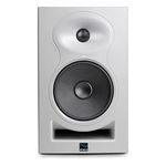 Kali Audio LP-6W V2 6.5" Project Lone Pine Powered Studio Monitors - Low-Noise Bi-Amped Professional Studio Speakers for Music Production - 80W, 115dB Max SPL - TRS, RCA, XLR Inputs - Single, White