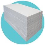 Triplast Expanded Polystyrene Foam Sheets EPS 70 (6 Sheets, 1200 x 600 x 50mm Each) - Wall & Floor Insulation Board (BBA Certified) - Box Lining & Packaging Foam Board - Arts & Craft Foam Blocks