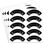 dealzEpic - Lock Unlock Direction Indicating Stickers - Self Adhesive Peel and Stick Decals