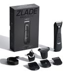 Zlade Ballistic Neo All in One Trimmer for Men | Beard, Body, Nose & Ear Trimmer | Face Shaver | Waterproof, No Nicks or Cuts | 1 Hour Non Stop Runtime | 5 Mins USB C Quick Charge