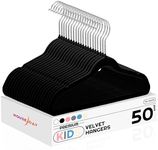 HOUSE DAY Kids Velvet Hangers 50 Pa