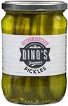 Dino's Famous Hot Dogs Sweet Stacker Pickles, 530 g Jar (Pack of 1)